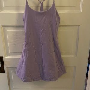 Halara Everyday Cloudful® 2-in-1 Flare Activity Dress-Wannabe Lavender